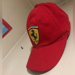 ferrari official branded dad hat